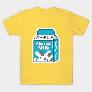 Almond Milk Dairy Free Vegan Milk T-Shirt